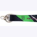 Fashionable Fabric Print Lanyard Hook & Ring Keychain / Keyring (18 x 1 Inch): Perfect For Both Boys And Girls!. 