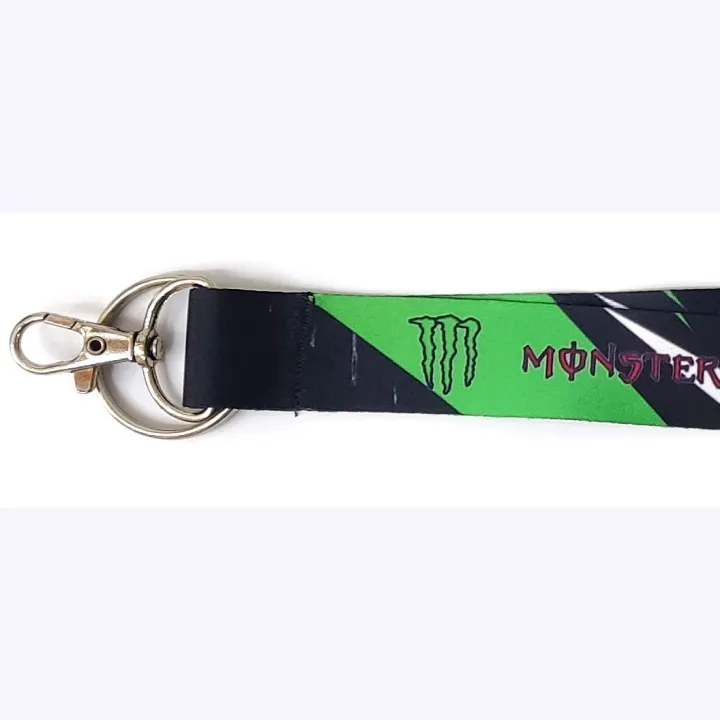 Fashionable%20Fabric%20Print%20Lanyard%20Hook%20&%20Ring%20Keychain%20/%20Keyring%20(18%20x%201%20Inch):%20Perfect%20For%20Both%20Boys%20And%20Girls!%20-%20Image%202
