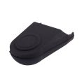 fasdaga 2X Rubber Clarinet Saxophone Mouthpiece Cap Protect Delicate Tip Black. 
