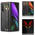 Samsung Galaxy Z Fold 2 Phone Case,Wristband Strap Kickstand,handstrap Grip Loop Strap Leather Case for Samsung Galaxy Z Fold 2. 