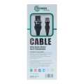 Green 3.1A Type-C Data Cable GR-101. 