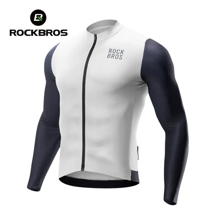 HOT%20ROCKBROS%20Cycling%20Jersey%20Breathable%20Long%20Sleeved%20Quick%20Drying%20With%20Rear%20Pocket%20Bicycle%20Clothing%20Non-slip%20Sweatshirt%20Cycling%20Suit%20-%20Image%202