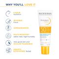 Bioderma Photoderm Creme Sunscreen SPF 50+ UVA UVB PA++++ 40 ml  Sensitive Dry Skin  Moisturizing Texture  Invisible. 
