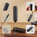 NAMUNY Rechargeable Milk Frother Hanheld,Electric Coffee Frother,Portable Hand Frother Wand Drink Mixer for Matcha Lattes. 