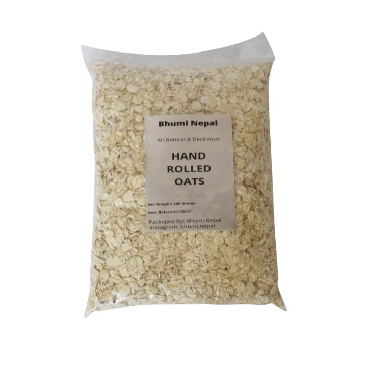 Bhumi%20%20Nepal%20Hand%20Rolled%20Oats-500%20g%20-%20Image%202