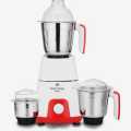 MAX STAR MG05 Royal Mixer Grinder 750W Mixer Grinder (3 Jars, Red, White, Stainless Steel). 