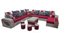Heavet-red-Sofa. 