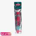 Renko Executive Gel Pen- Red 100 Pcs. 