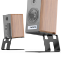 (GREH) Desktop Speaker Stands, 2 Pair, Studio Monitor Riser with Vibration Dampening Pad and 5° Tilt Design Improve. 