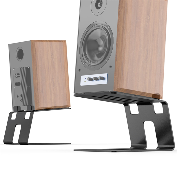 (GREH)%20Desktop%20Speaker%20Stands,%202%20Pair,%20Studio%20Monitor%20Riser%20with%20Vibration%20Dampening%20Pad%20and%205%C2%B0%20Tilt%20Design%20Improve%20-%20Image%202