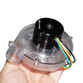 Brushless Motor 39mm Mini DC 12V-24V Strong Magnetic Silent Operation Double Ball Bearings for DIY Turbine Fans Compatible. 