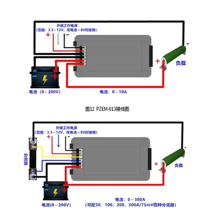 OUMERY%20PZEM015%20Digital%20DC%200-200V%20Voltage%20Current%20with%2050A%20Shunt%20Car%20Battery%20Tester%20Voltage%20Meter%20Monitor%2012V%2024V%2048V%20-%20Image%202
