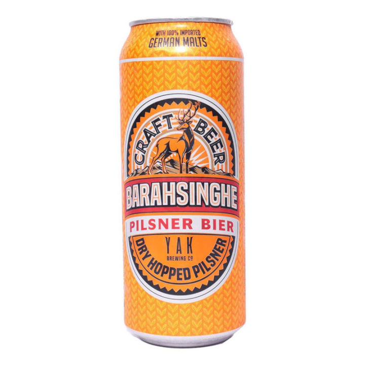 Barahsinghe Pilsner Can Beer, 500ml