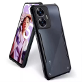 Realme C55 Back Cover Transparent Polycarbonate Soft Bumper Camera Protection Case. 