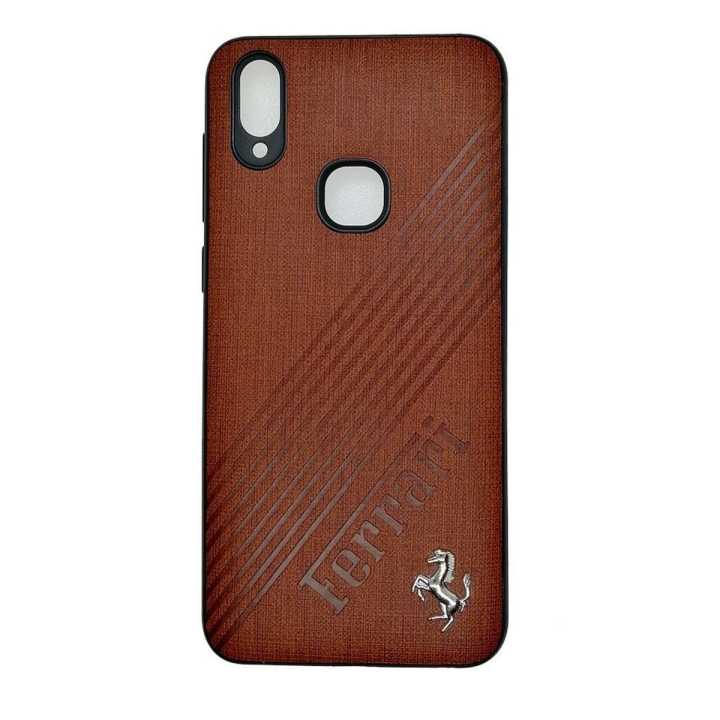 Ferrari Case Tpu + Synthetic Leather For  Vivo V11