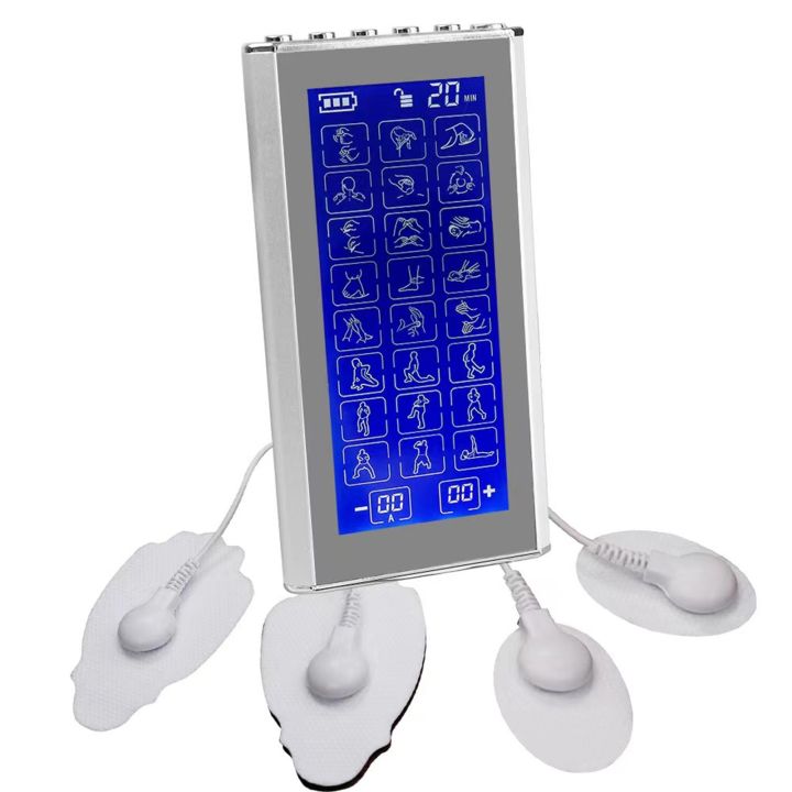Pulse Digital Meridian Therapy Electronic Pulse Massager Machine 24 Modes Muscle timulator Pain Relief