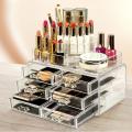 Cosmetic Organizer Makeup Storage Box And Lipstick Holder. 