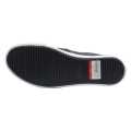 Black PU Leather Plain Design Loafer Shoes For Boys. 