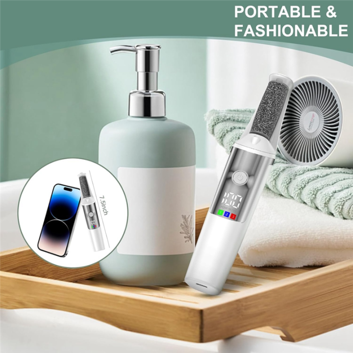 CGearuppt%20Electric%20Callus%20Removers%20for%20Feet,Smooth%20Pedicure%20Wand%20Rechargeable%20Electric%20Foot%20File,Pedicure%20Tools%20for%20Dry,Dead%20White%20-%20Image%206