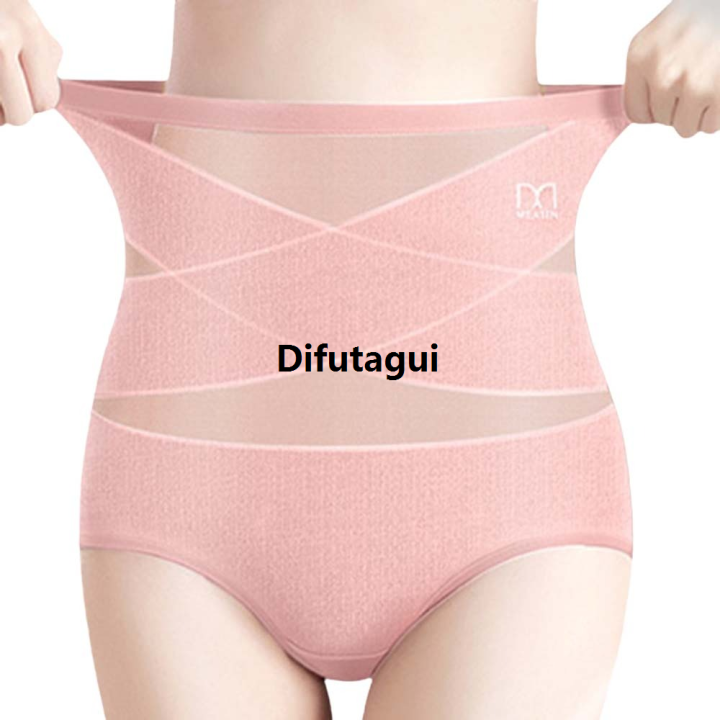 Difutagui%202025%20NEW%20Breathable%20High%20Waist%20Postpartum%20Body%20Shaper%20Shapewear%20Large%20Size%20Panties%20%E3%80%902025%20Version%E3%80%91%20Briefs%20Belly%20Contracting%20Mulberry%20Silk%20Crotch%20Tummy%20Control%20Underwear%20Women%20-%20Image%208