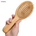 Sutuiying Air Cushion Comb With Bamboo Brush For Scalp Massage, Anti-static, No Hair Tangles Wooden Unique Design Massage Comb. 