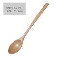 Wood Natural Flatware Beech Dining Porridge Wooden Spoons Spoons Soup spoon Teaspoon. 