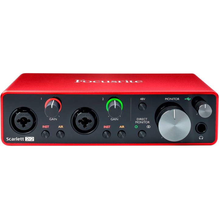 Focusrite Scarlett 2i2 3rd Generation Audio Interface