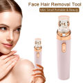 Trendygirl Travel-friendly Face Epilator Usb Rechargeable Waterproof Electric Hair Remover for Face Body Bikini Area Cordless Hair for Wo. 