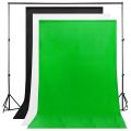 Professional Green Screen Background Cloth. | Green, White & Black Screen Available. | Photo Studio Background Cloth.. 