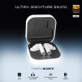 Ultima Aura Earbuds, Hi-Res Audio Certified with Sony LDAC, Multi-Function Rotating Crown with in App Customization, 6 Mic Crystal Clear Audio & Hybrid ANC up to 50 dB, App Support, Multi-Point Connectivity, (10 Mins = 180 Mins Playtime), 3D Audio, Bl 5.4. 