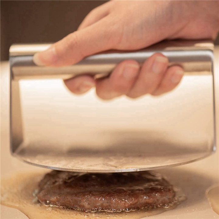 FORIDE%202X%20Stainless%20Steel%20Burger%20Press%20Round%20Smash%20Burger%20Press%20with%20Handle%20for%20Flat%20Top%20Grill%20Cooking,%20Grill%20Accessories%20-%20Image%202