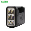GDLITE GD8017A | Mini Portable Solar Power Station | Small Inverter | Small Solar Lighting System With 3 Light Bulbs | Solar + AC | Emergency Light | Mobile Charger | Flashlight. 