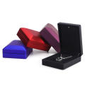 Ring Box 6.5 * 6 * 5cm Led Light Jewelry Box Exquisite Rubber Paint+Plush Pendant Box 7 * 9 *3.2cm Spray Painted Ring Box Red/Blue/Black R High End Jewelry Box for Home Decor. 