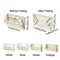 Multifunctional Plastic Folding Shoe Rack Large Capacity No Punching Door Shoe Rack Space Saving Wall-Mounted Shoe Rack Small Space Solution. 