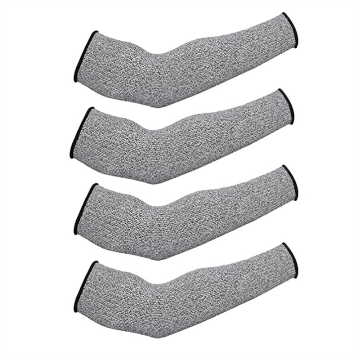 2 Pairs Cut Resistant Sleeves Thin Arm Protectors Arm Guard for Thin Skin and Bruising Arm Sleeves 40cm