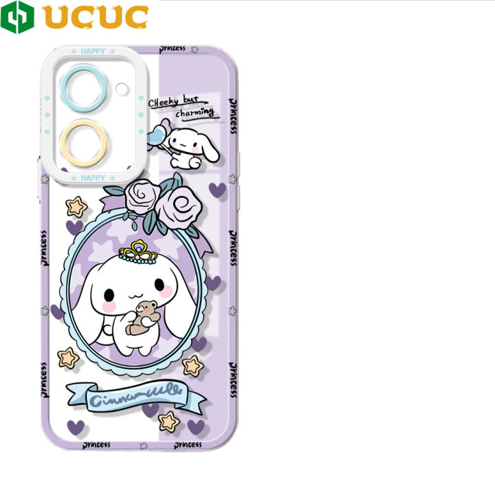 UCUC for Realme C33 Back Cover Cute Kuromi Transparent TPU Ultra Thin Soft Phone Cases