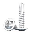 Fifty percent discount M4.2 #8 M4.8 #10Truss Head Sheet Metal Screws Assortment 410 Stainless Steel Self Tapping Drilling Screws for Metal Plastic Wood. 