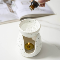 Essential Oil Burner Ceramic Candle Warmer Burner Ceramic Oil Diffuser Tea Light Holder Tea Light Aromatherapy. 