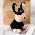 Birthday gift bitten by dog doll puppy barking can learn plush toy black dog kids toy electric bee dog talking electric bee simulation being stung by a bee singing toy. 