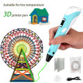 3D Pen For Kid 3D Printing Pen With Usb Abs Filament Diy Toy Birthday Gift. 