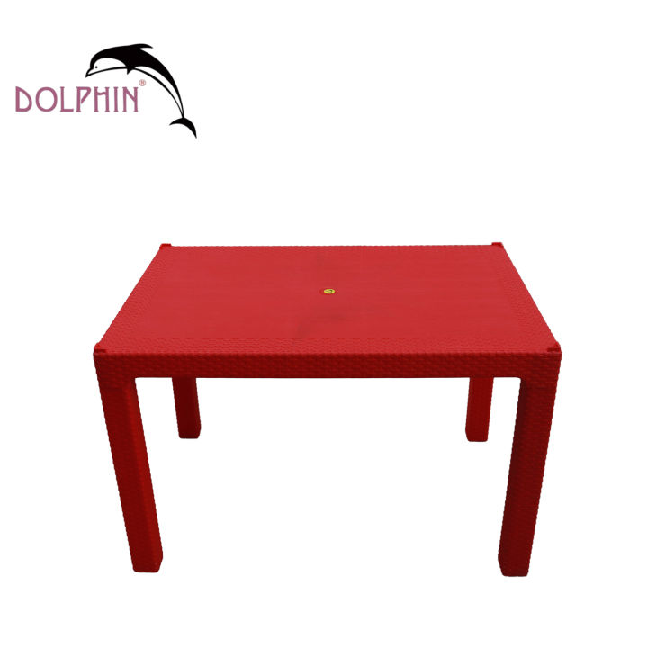 Dolphin Plastic 7001 Signature Table (Red)