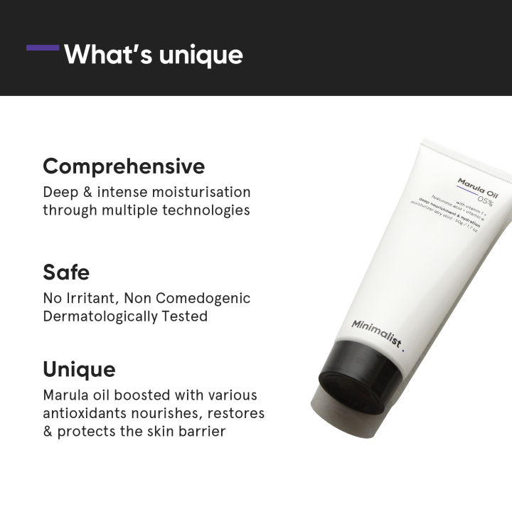 Minimalist%20Marula%20Oil%205%25%20Face%20Moisturizer%20For%20Dry%20Skin%20With%20Hyaluronic%20Acid%20For%20Deep%20Nourishment%20&%20Hydration%20%7C%2050%20g%20-%20Image%203
