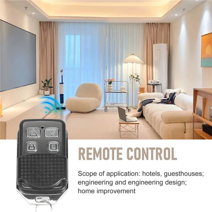 4%20Button%20Electric%20Garage%20Door%20Opener%20Wireless%20Remote%20Control%20433MHZ%20Igniter%20Wireless%20Radio%20Frequency%20Remote%20Control%20-%20Image%204