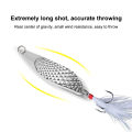 Metal Jigging Spinner Spoon Fishing Lure Hard Baits Sequins Noise Artificial Bait Treble Hook Swimbait Carp Fishing. 