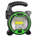 OUMERY Portable Work Lamp LED Lantern Waterproof Emergency Spotlight Rechargeable Floodlight for Outdoor Hiking Camping,Green. 