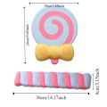 Gaming Mouse Pads Slow Rebound Lollipop Wrist Mouse Pad Non-Slip Comfort Wrist Support Mouse Pad Creative Soft Keyboard Hand Cushion Student. 