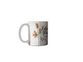 "Follow Your Dreams They Know The Way" Aesthetic Floral Printed Ceramic. 