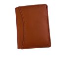 Brown Pu Leather Small-Sized Wallet For Men | Men's Purse With Card Slot And Money Slot | Men's Wallet |. 