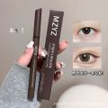 MZYZ liquid eyeliner pen is extremely fine, waterproof, long-lasting, natural and smooth, affordable, recommended for novices, not easy to smudge, miter pen cap. 