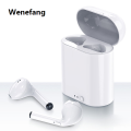 Wenefang 【New Innovation】I7 Mini Wireless Bluetooth Earphone 5.0 Stereo Earbuds Headset Sports Headphones With Charging Box For Smart Phone. 